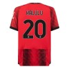 Nogometni Dres AC Milan Kalulu 20 Domaći 2023-24 Nogometni Dres AC Milan Kalulu 20 Domaći 2023-24